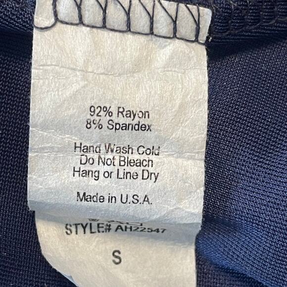 W5 Velveteen Open Cardigan Women's Size Small NavyTie Sleeve Topper Velvet - Picture 5 of 7